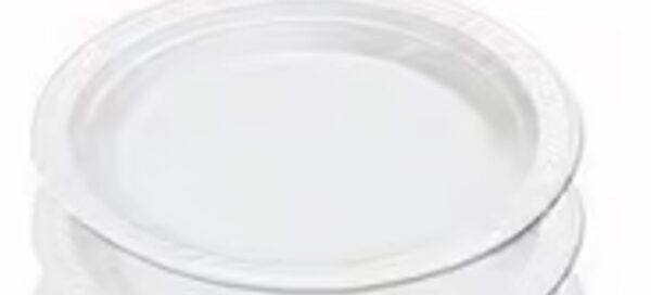 Disposable Single Use Plastic or Paper Plate