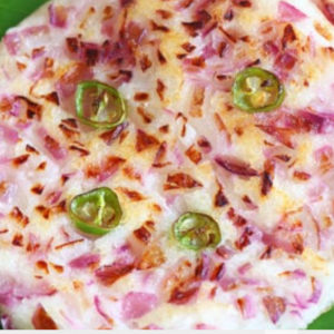 Onion Chili Uthappam