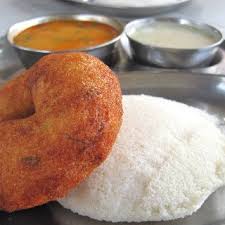 Idli (2) + Vada Sambar, Chutney